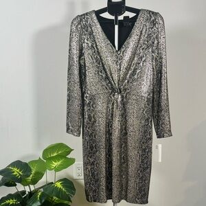 Black and Silver Textured Fabric